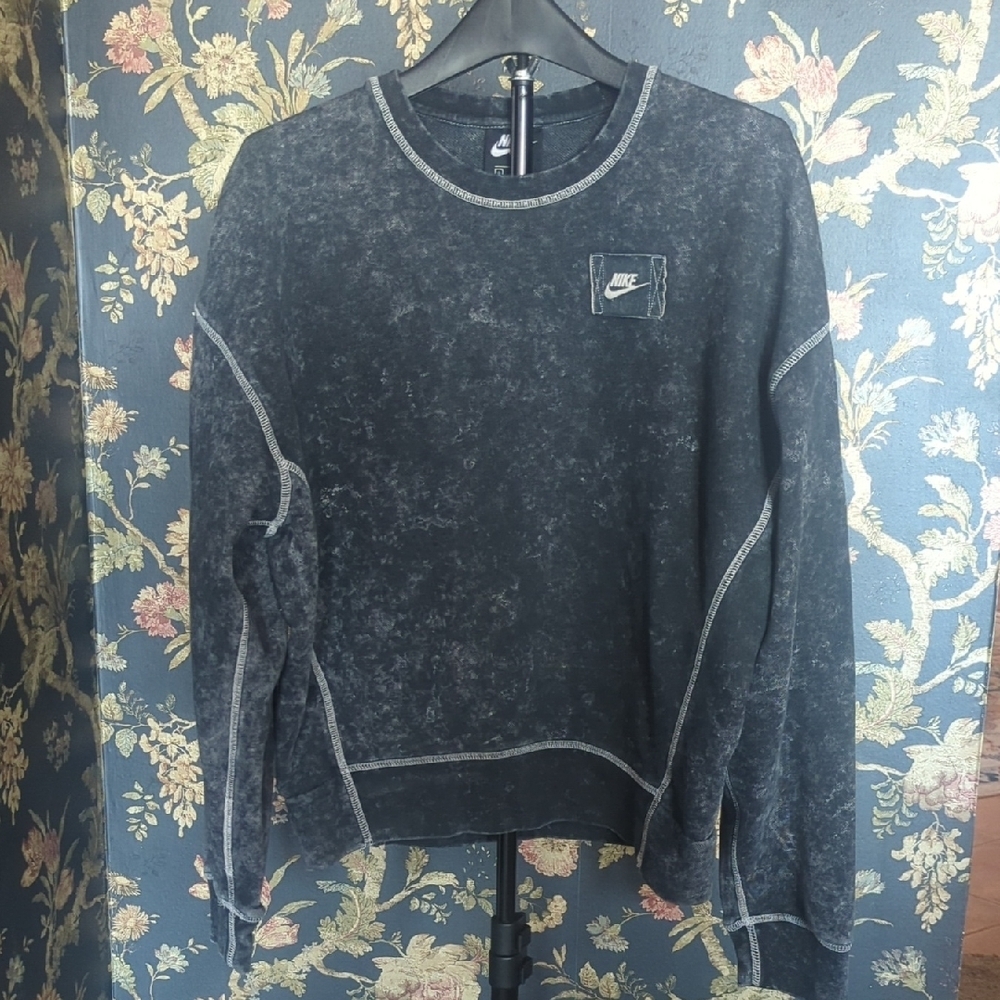 Nike Sweatshirt Women's French Terry Crewneck Lounge Size S